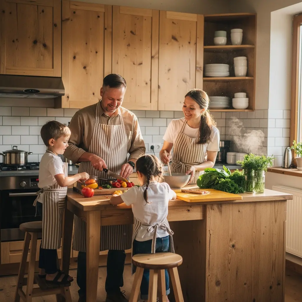 Bērni piedalās izglītojošās nodarbībās, apgūstot jaunas prasmes un zināšanas.